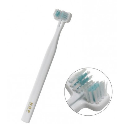 New Design Pet Supplies Cat And Dog Oral Cleaning Toothbrush Two-headed Pet Toothbrush